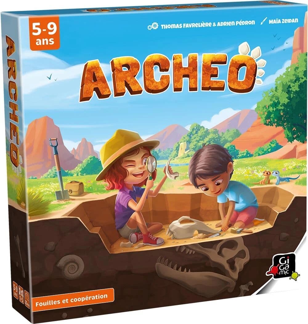 Couverture du jeu Archeo