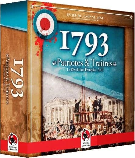 Couverture du jeu 1793 : Patriotes et Traïtres - La Révolution Française l'An II