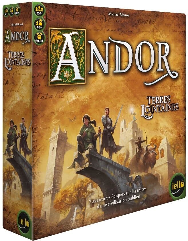 Couverture du jeu Andor : Terres Lointaines
