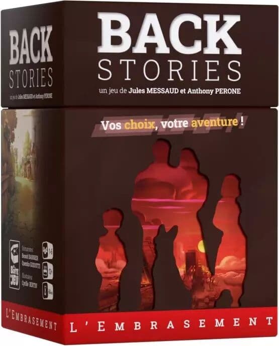 Couverture du jeu Back Stories : L'Embrasement