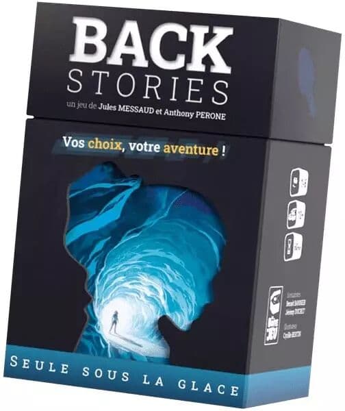 Couverture du jeu Back Stories : Seule sous la Glace