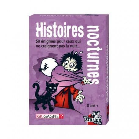 Couverture du jeu Black Stories Junior - Histoires nocturnes