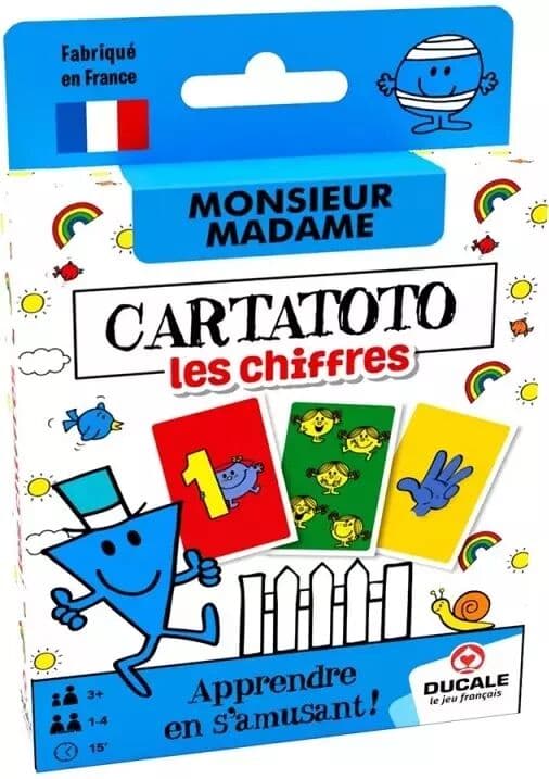Couverture du jeu Cartatoto Chiffres - Monsieur Madame