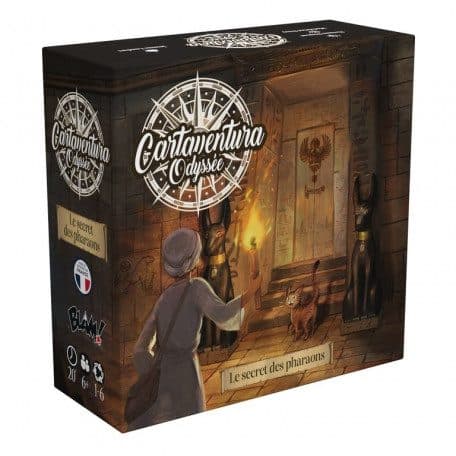Couverture du jeu Cartaventura : Odyssée Le secret des pharaons