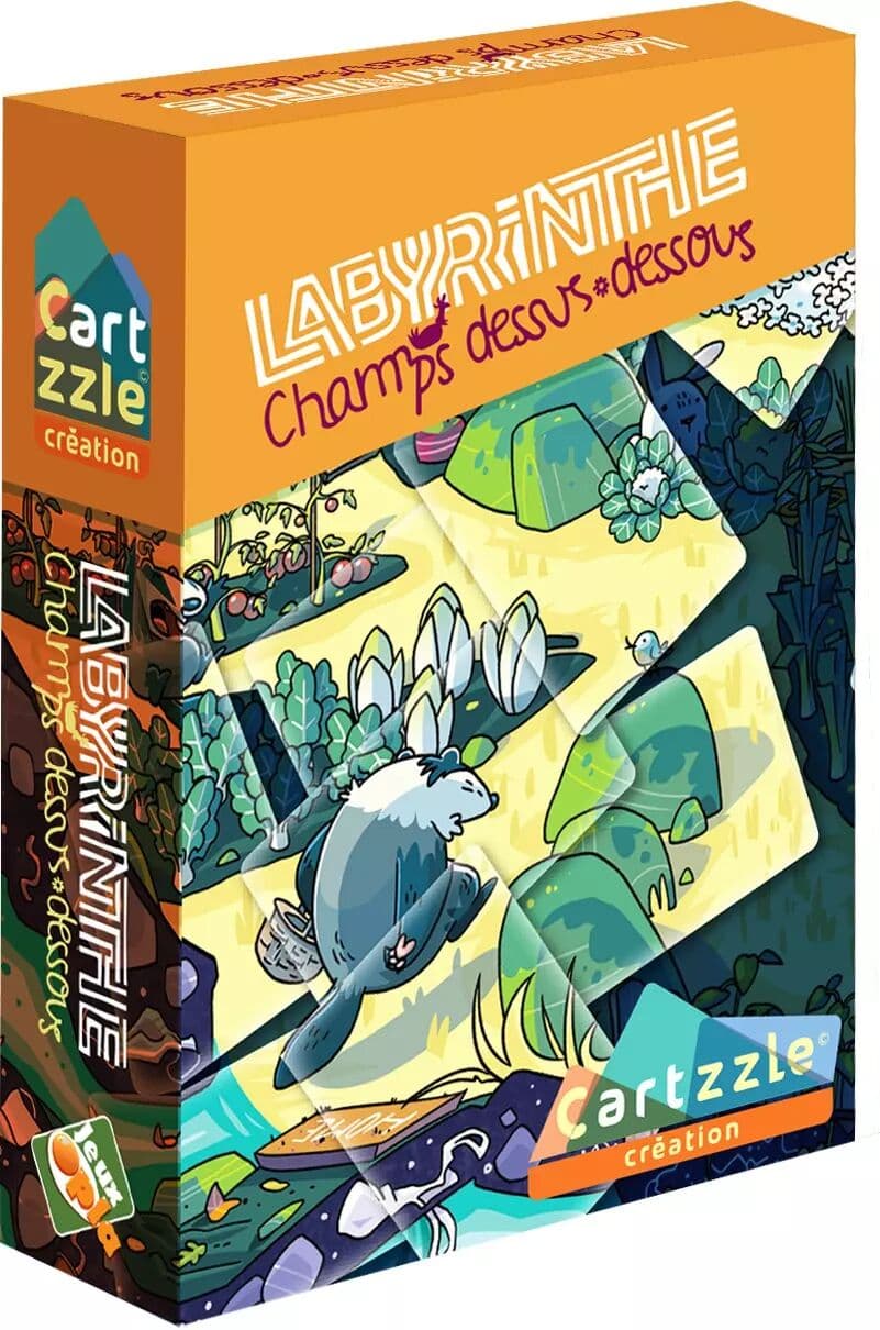 Couverture du jeu Cartzzle Labyrinthe - Champ Dessus-Dessous