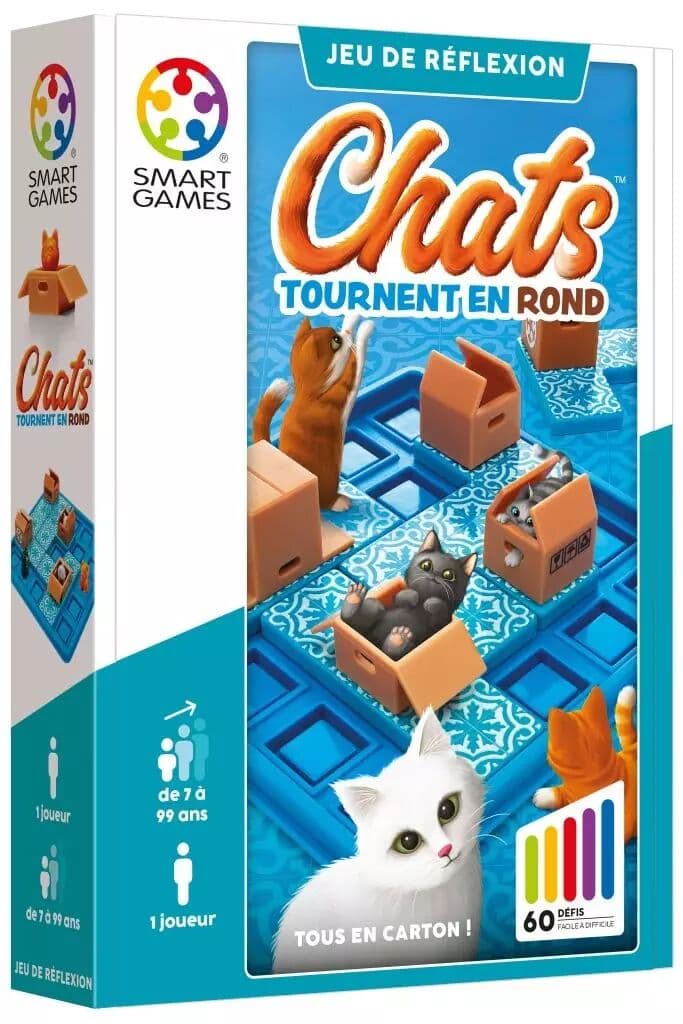 Couverture du jeu Chats Tournent en Rond