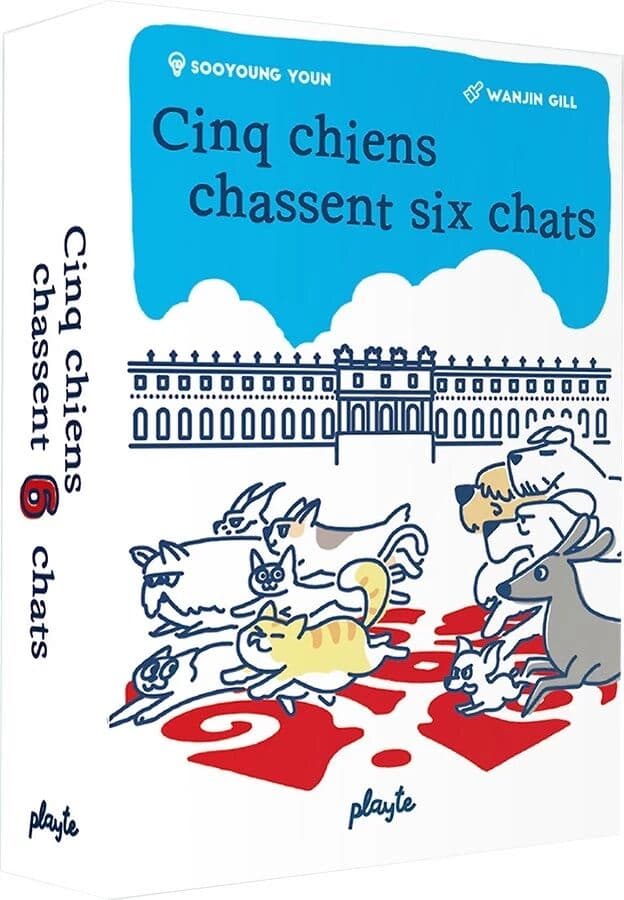 Couverture du jeu Cinq Chiens Chassent Six Chats