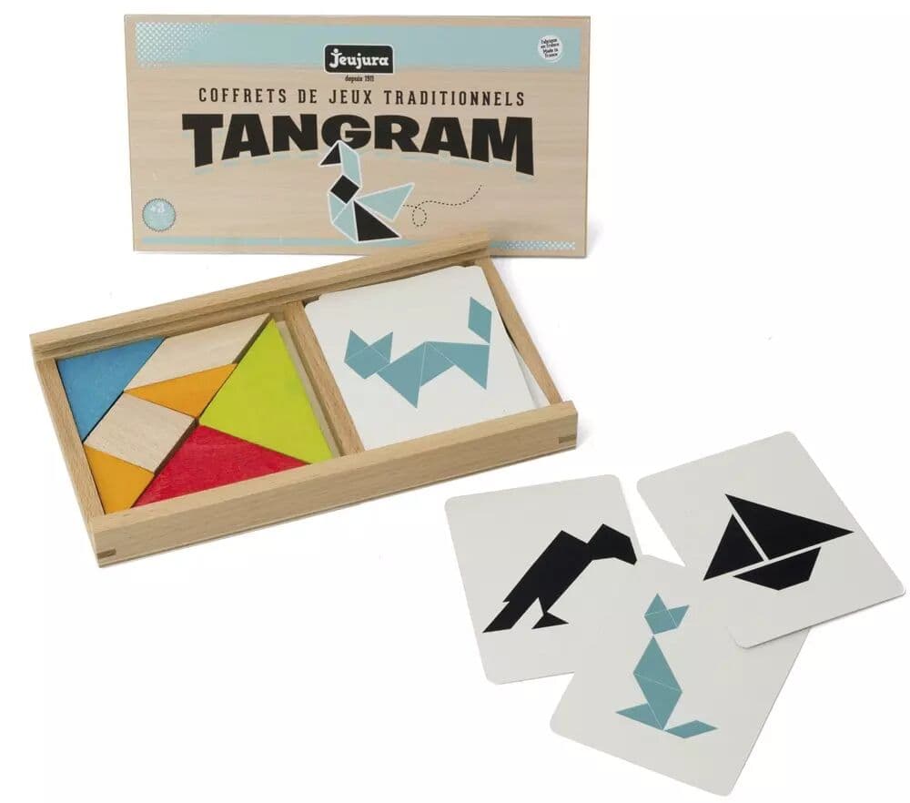Couverture du jeu Coffret Tangram en Bois