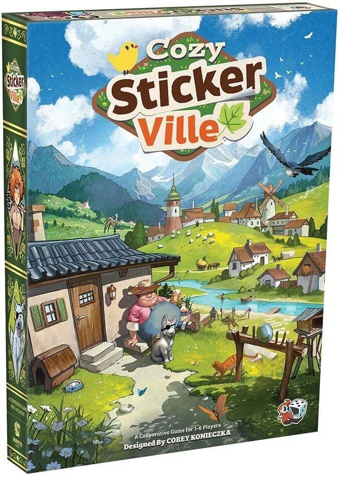 Couverture du jeu Cozy Sticker Ville