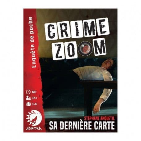 Couverture du jeu Crime Zoom - Sa Dernière Carte