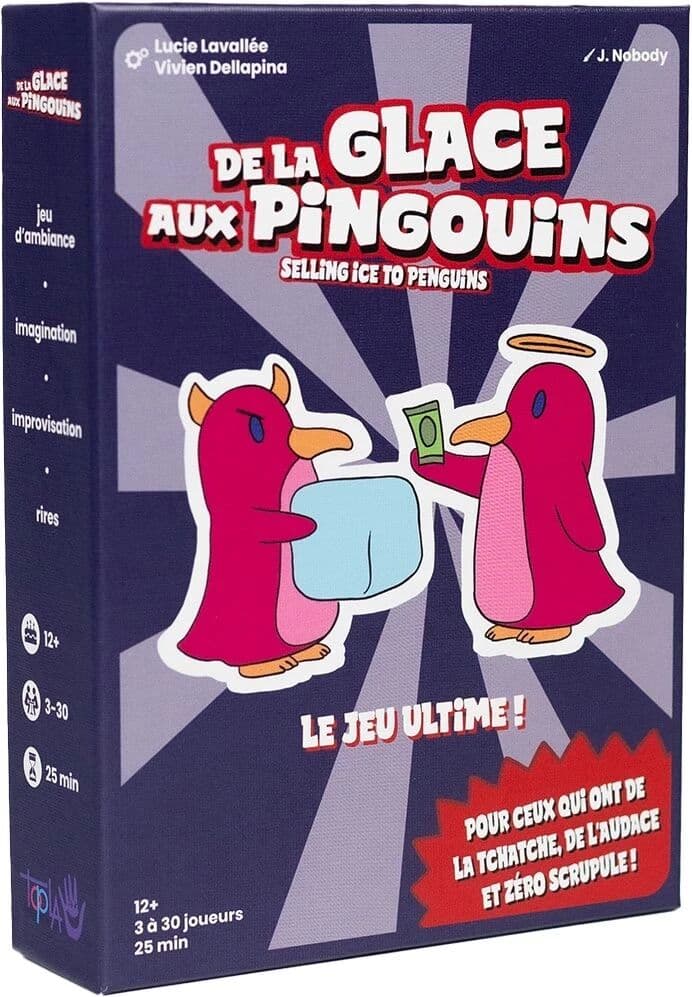 Couverture du jeu De La Glace aux Pingouins