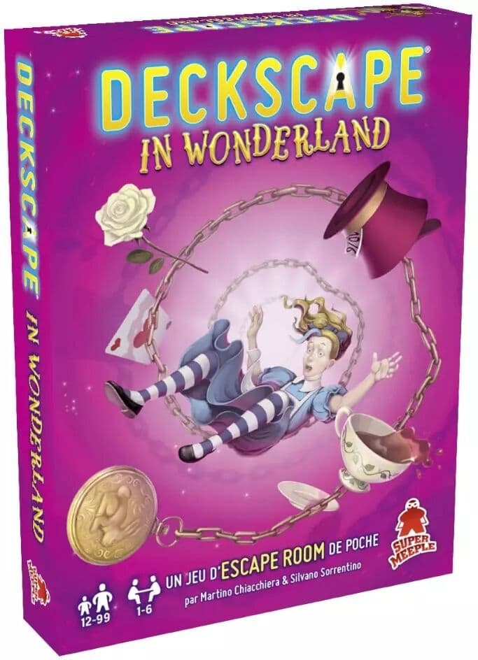 Couverture du jeu Deckscape : In Wonderland