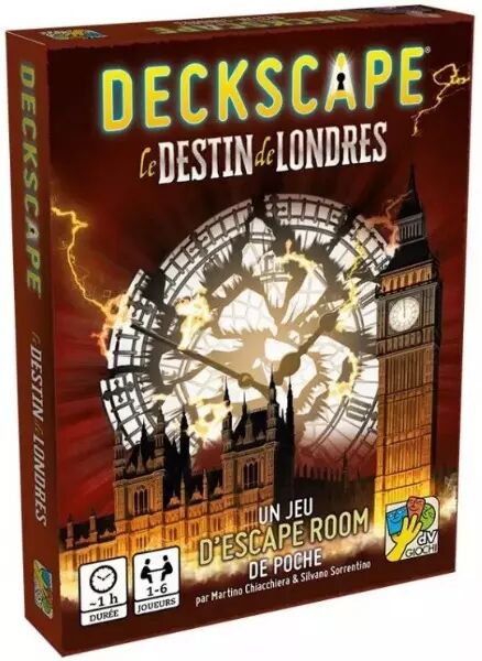Couverture du jeu Deckscape : Le Destin de Londres
