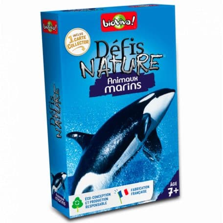 Couverture du jeu Défis Nature - Animaux Marins