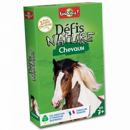 Couverture du jeu Défis Nature - Chevaux