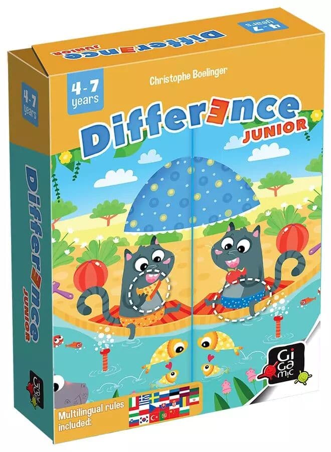 Couverture du jeu Différence Junior