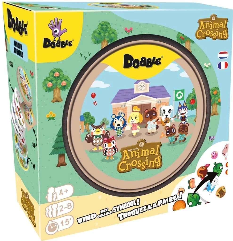 Couverture du jeu Dobble Animal Crossing