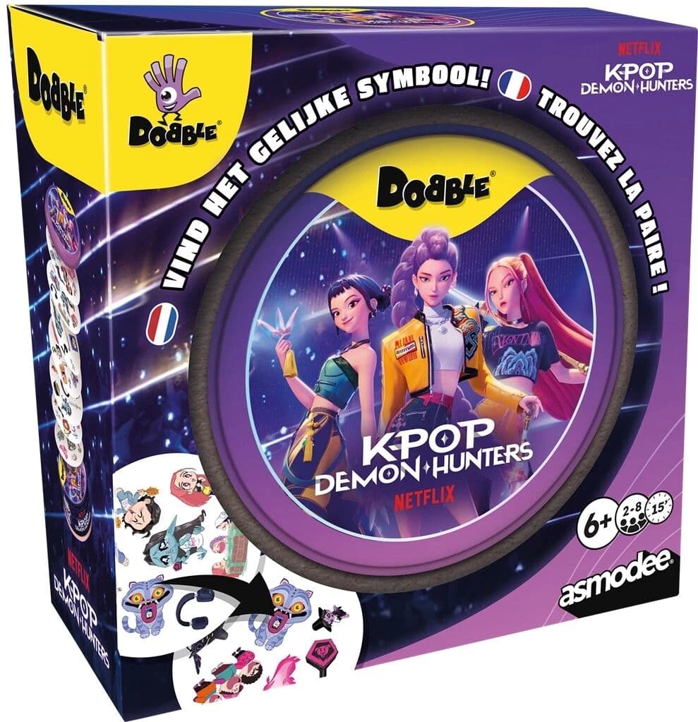 Couverture du jeu Dobble : K-Pop Demon Hunters