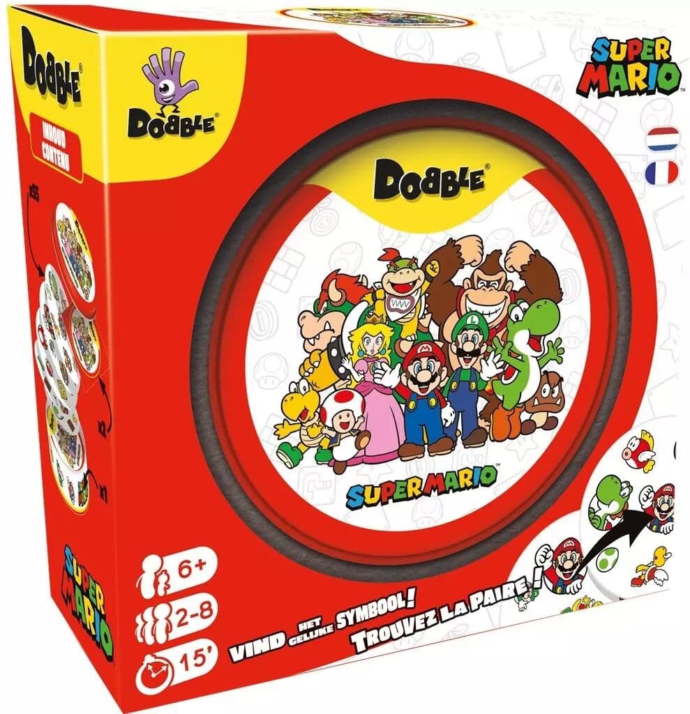 Couverture du jeu Dobble Super Mario