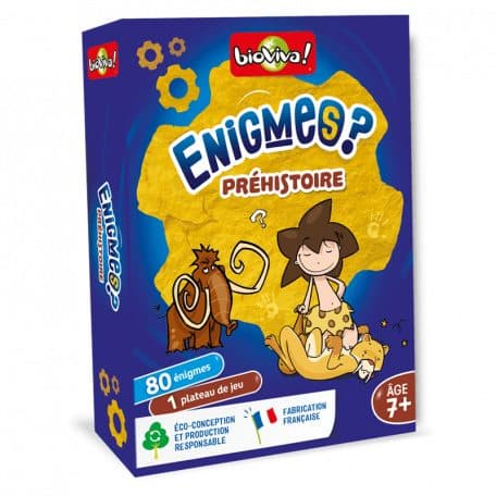 Couverture du jeu Enigmes - Préhistoire