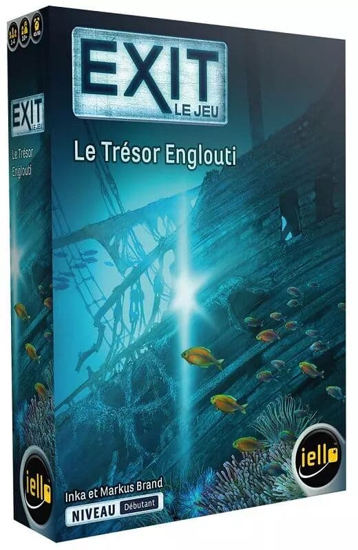 Couverture du jeu Exit : Le Trésor Englouti