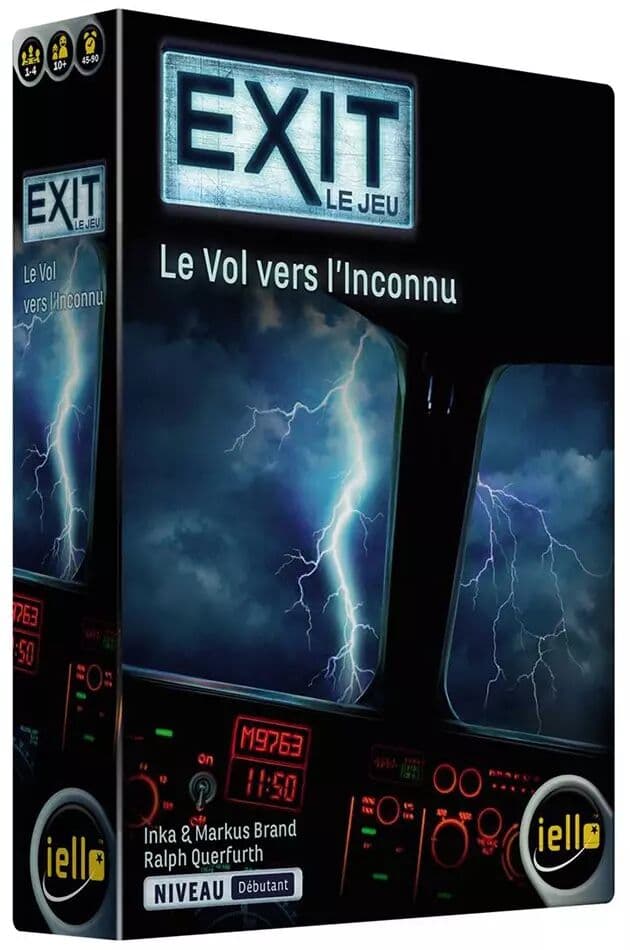 Couverture du jeu Exit : Le Vol vers l'Inconnu
