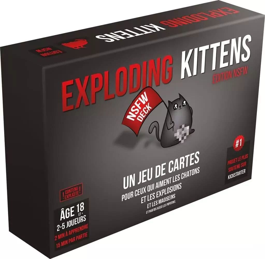 Couverture du jeu Exploding Kittens: NSFW Deck