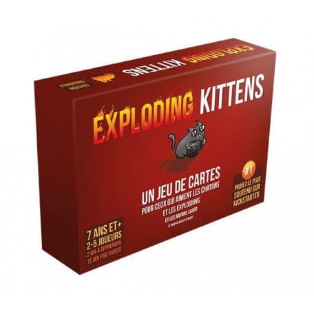 Couverture du jeu Exploding Kittens