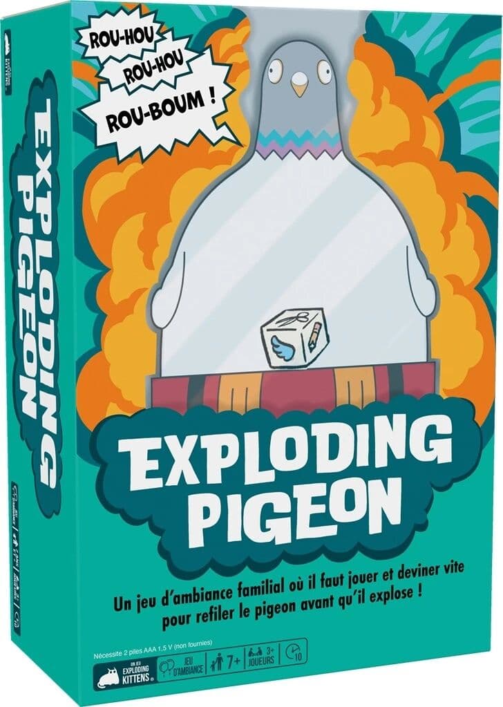 Couverture du jeu Exploding Pigeon