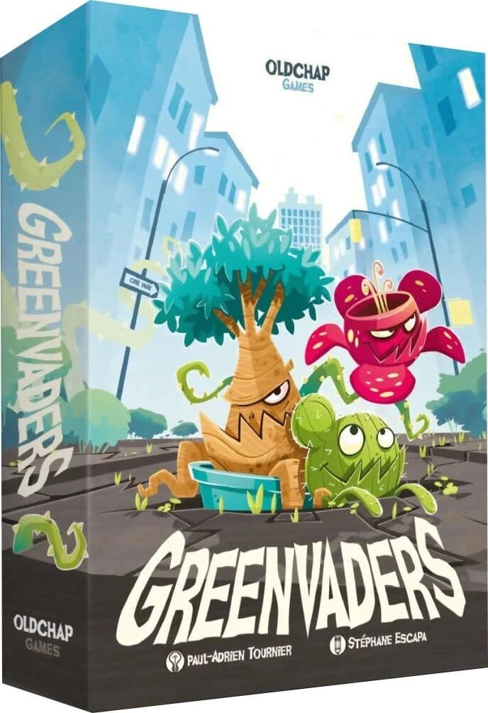 Couverture du jeu Greenvaders