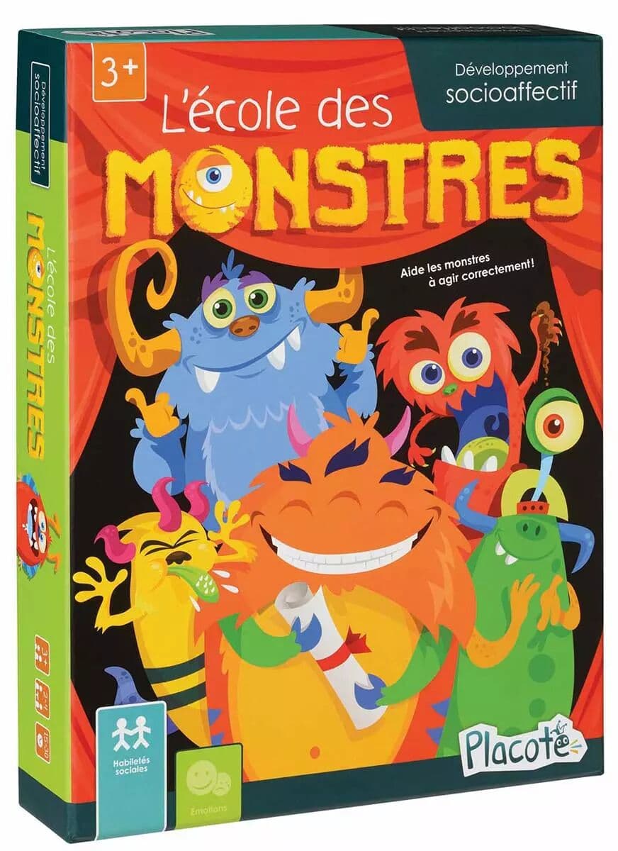 Couverture du jeu L'École des Monstres