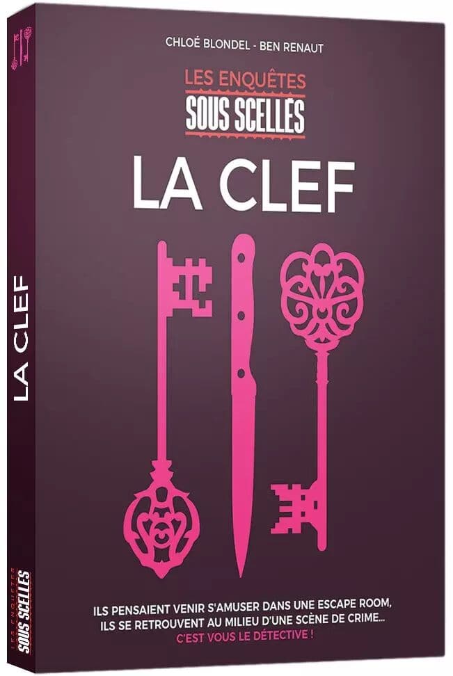 Couverture du jeu La Clef - Les Enquêtes Sous Scellés
