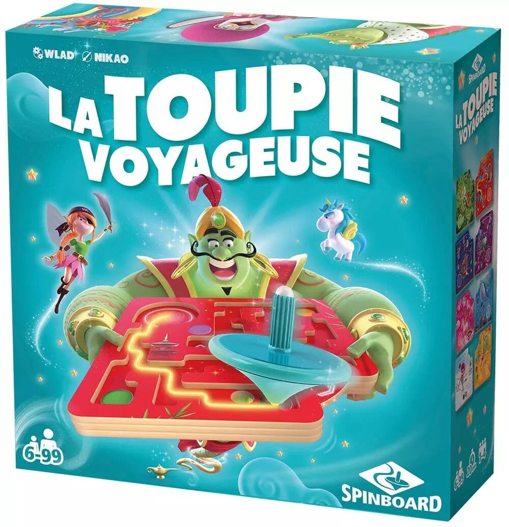 Couverture du jeu La Toupie Voyageuse