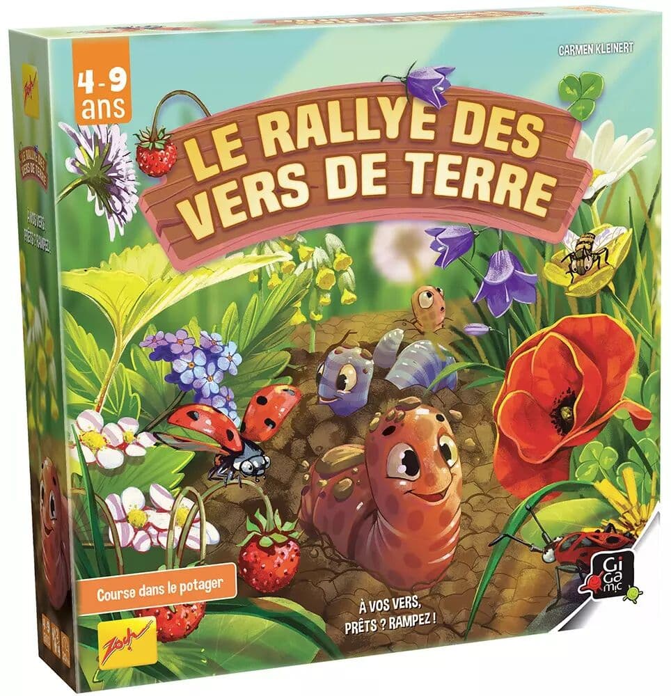 Couverture du jeu Le Rallye des Vers de Terre