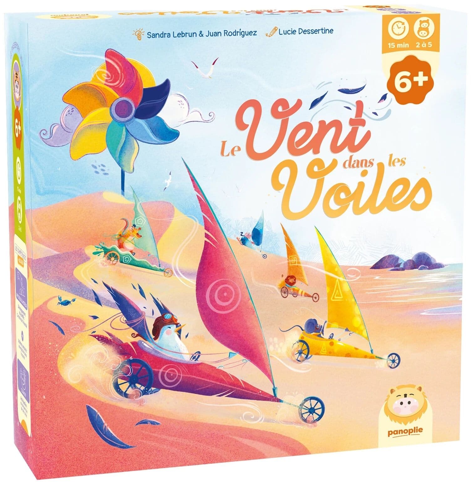 Couverture du jeu Le Vent dans les Voiles