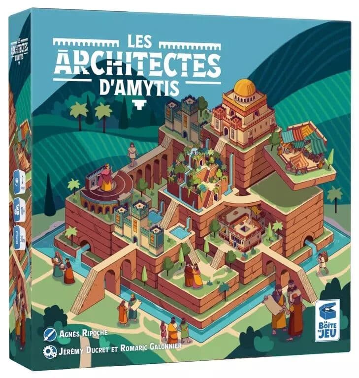 Couverture du jeu Les Architectes d'Amytis