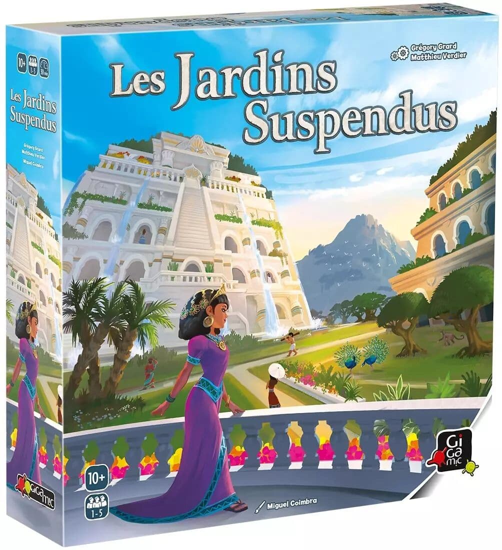 Couverture du jeu Les Jardins Suspendus