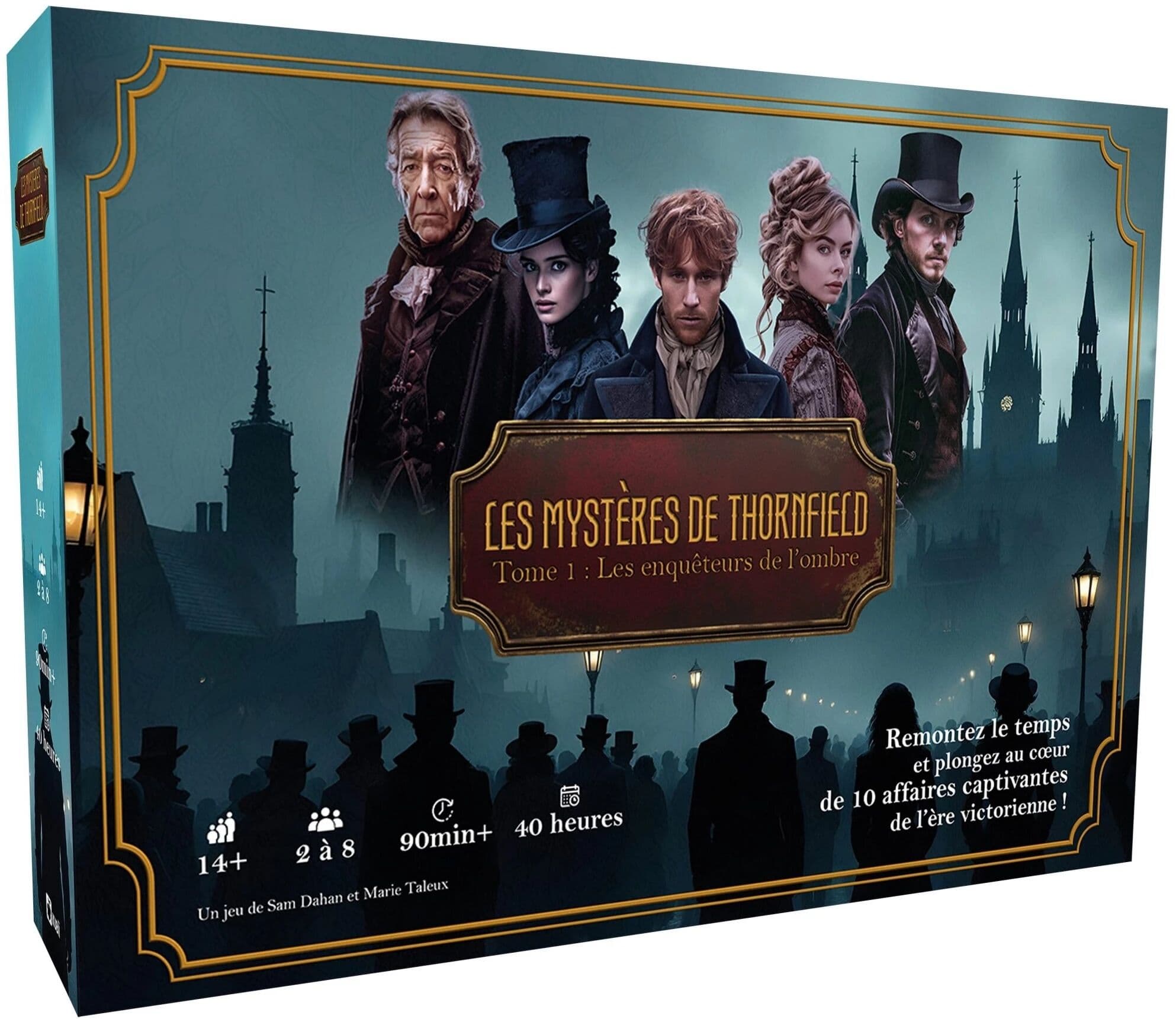 Couverture du jeu Les Mystères de Thornfield - Tome 1 : Les Enquêteurs de lOmbre