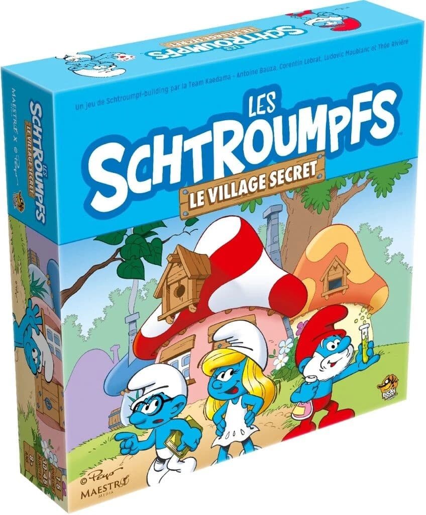 Couverture du jeu Les Schtroumpfs - Le Village Secret