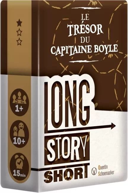 Couverture du jeu Long Story Short : Le Trésor du Capitaine Boyle