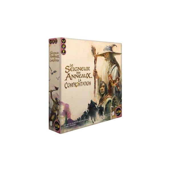 Couverture du jeu Le Seigneur des Anneaux : La Confrontation