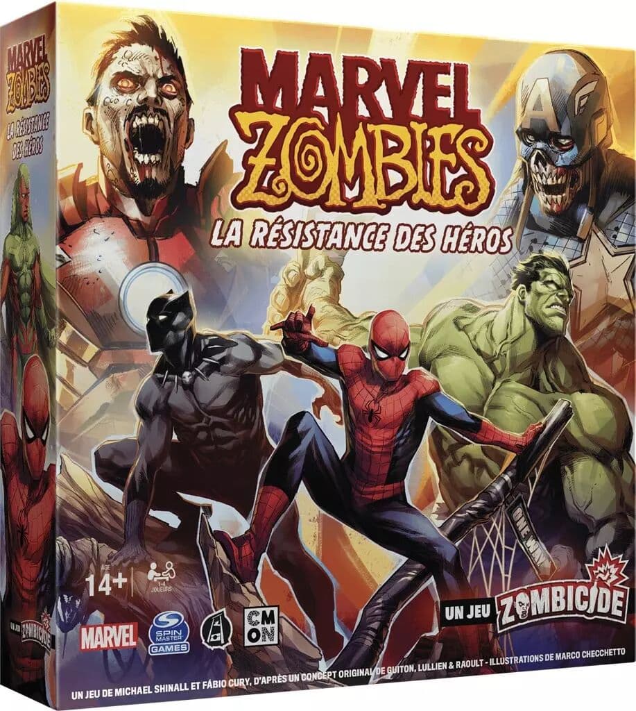 Couverture du jeu Marvel Zombies - La Résistance des Héros
