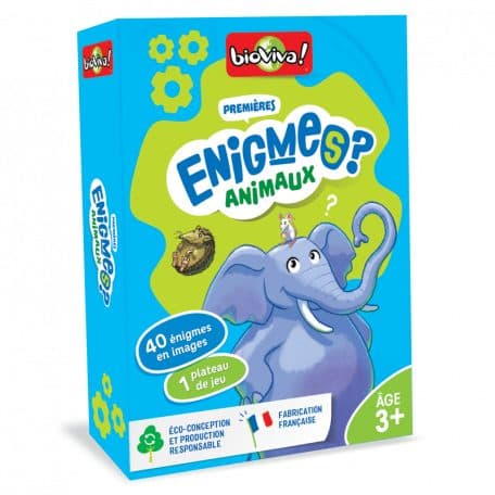 Couverture du jeu Mes Premières Enigmes - Animaux