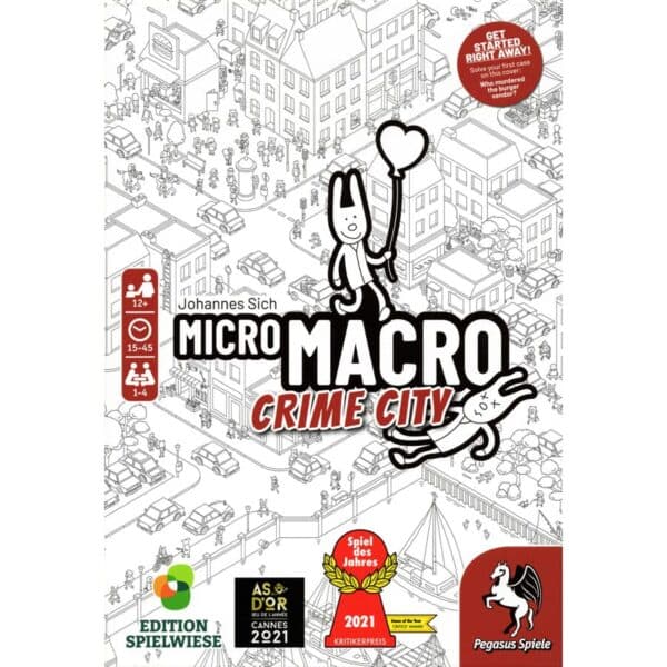 Couverture du jeu MicroMacro: Crime City