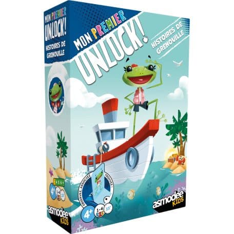 Couverture du jeu Mon Premier Unlock ! Histoire de Grenouille
