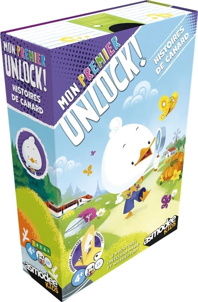 Couverture du jeu Mon Premier Unlock! : Histoires de Canard