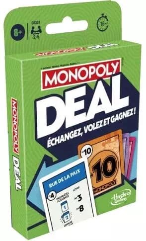 Couverture du jeu Monopoly Deal Card Game