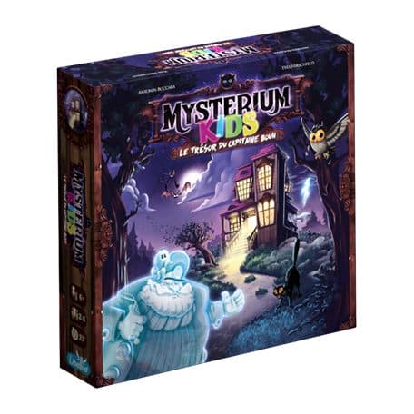 Couverture du jeu Mysterium Kids : Le Trésor du Capitaine Bouh