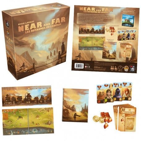 Couverture du jeu Near and Far - Les Royaumes du Lointain