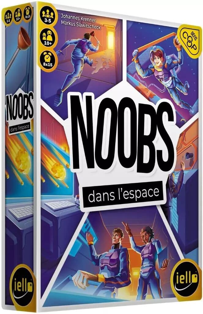 Couverture du jeu Noobs : Dans l'Espace